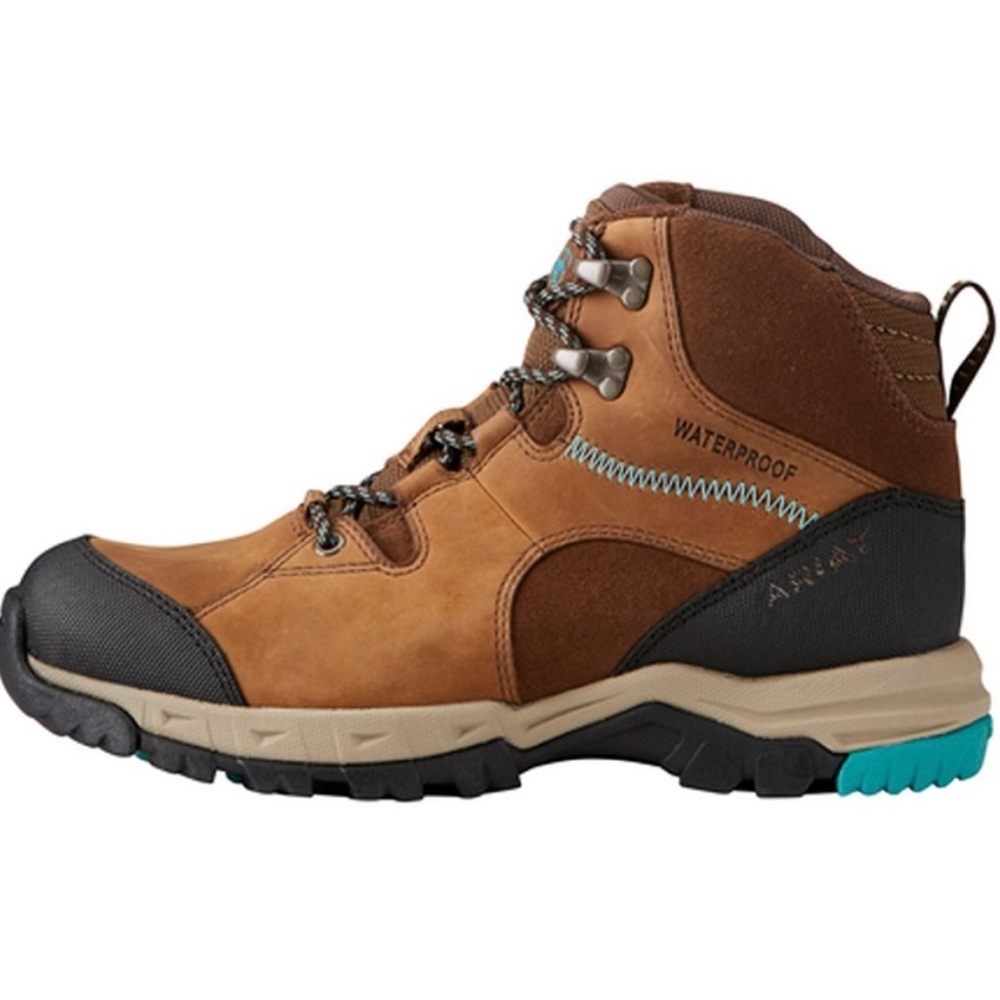 Ariat Women's Brown Leather Skyline Mid Waterproof Outdoor Hiking Boots